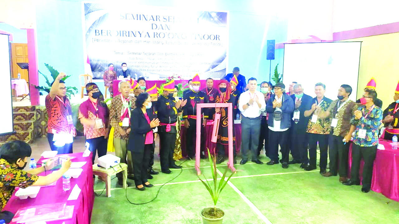 31 Agustus 1775 Disepakati Sebagai Hari Berdirinya Roong Tinoor